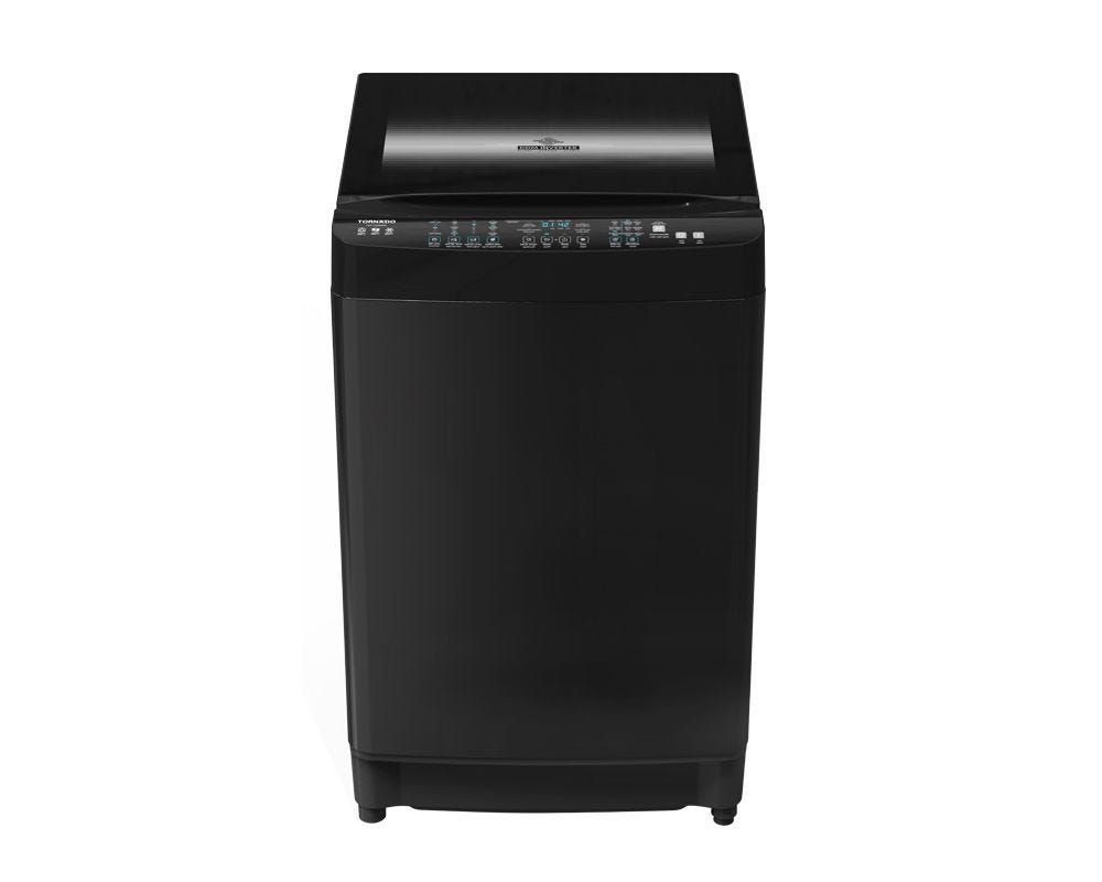 TORNADO Digital Top Automatic Washing Machine , 15 Kg , With Ddm Inverter Motor , Grey - Twt - Tld15Rds