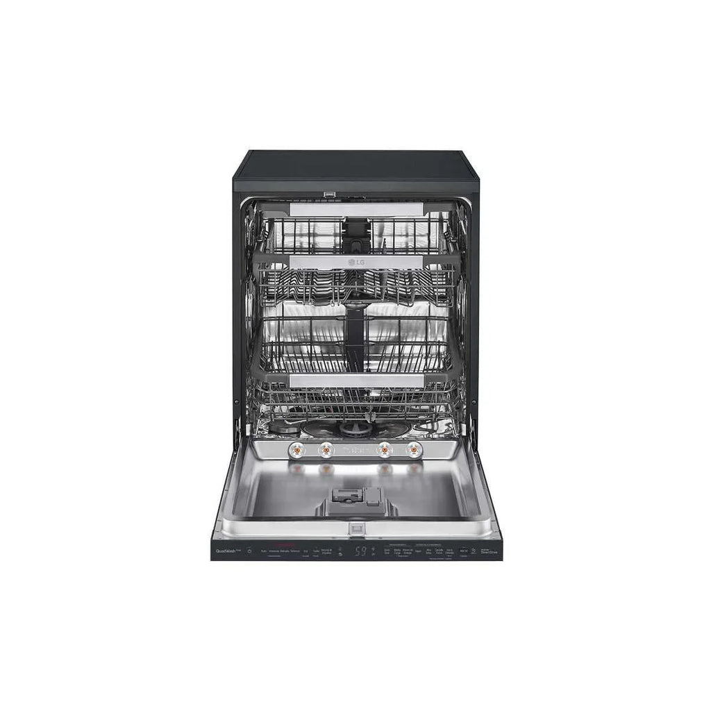 LG Digital Dishwasher With Inverter Technology, 14 Place Settings, 10 Programs, Black - DFC335HM - ESTORES