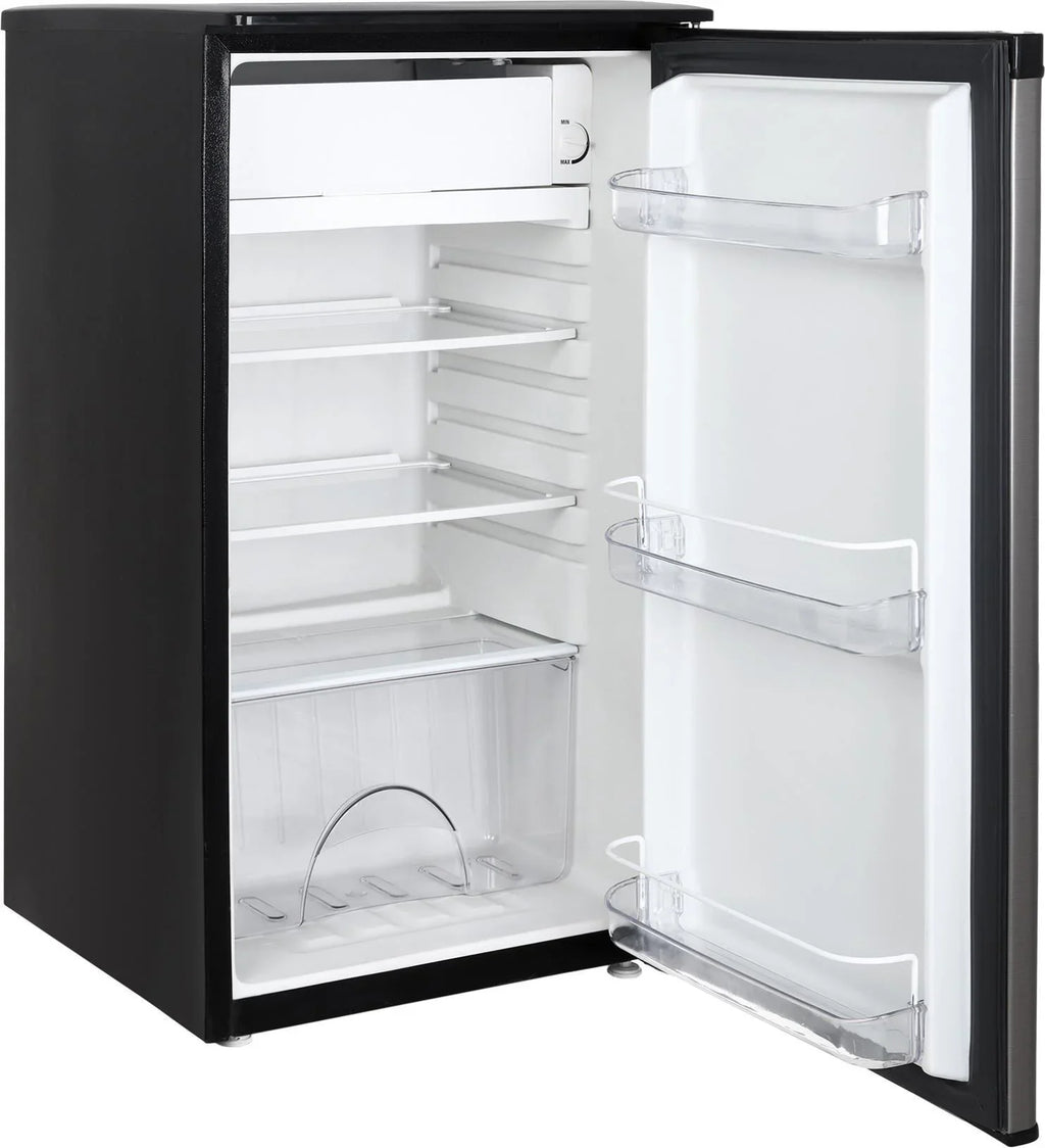 Castle Defrost Mini Bar Refrigerator, 97 Liters, Silver - FR1097KW - ESTORES