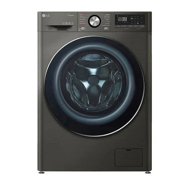 LG Vivace Front Load Full Automatic Washing Machine , 9 Kg , Black Steel - F4R5Vyg2E - ESTORES Main image
