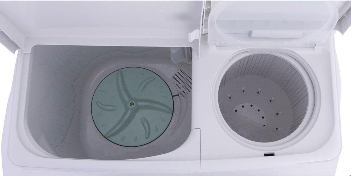 Toshiba Top Loading Half Automatic Washing Machine , With 2 Motors , 7 Kg , White - Vh - 720
