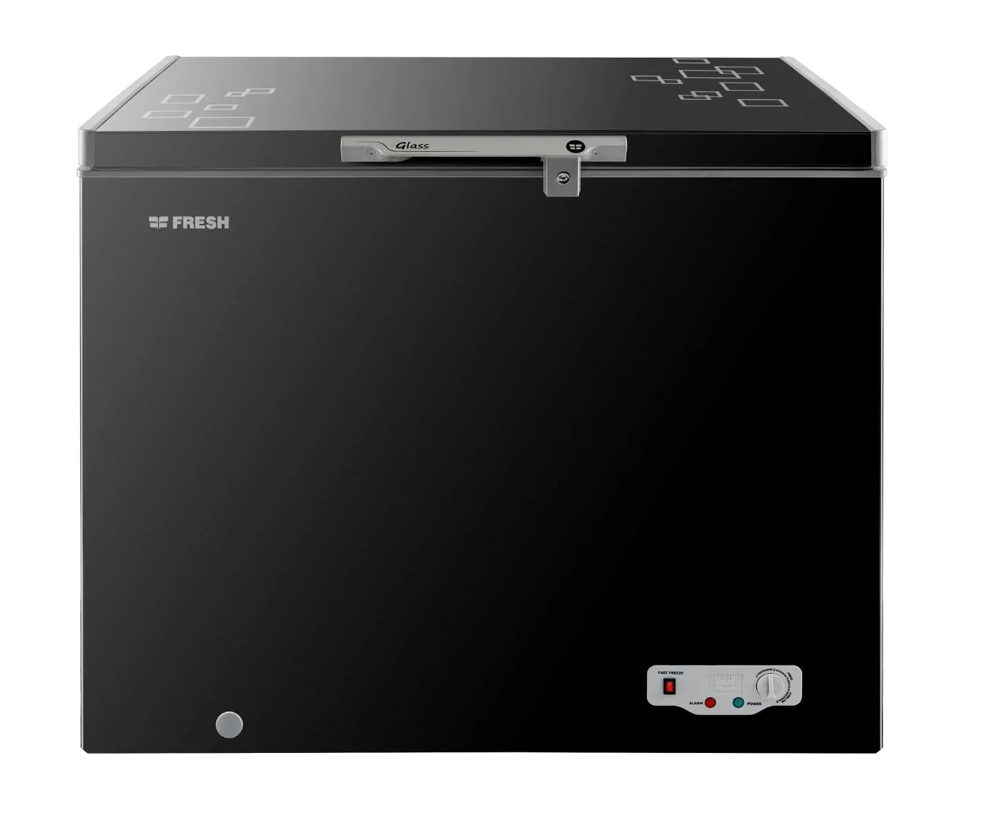 Fresh Chest Freezer FDF-270 Extra , 200 Liters Black - ESTORES Main image