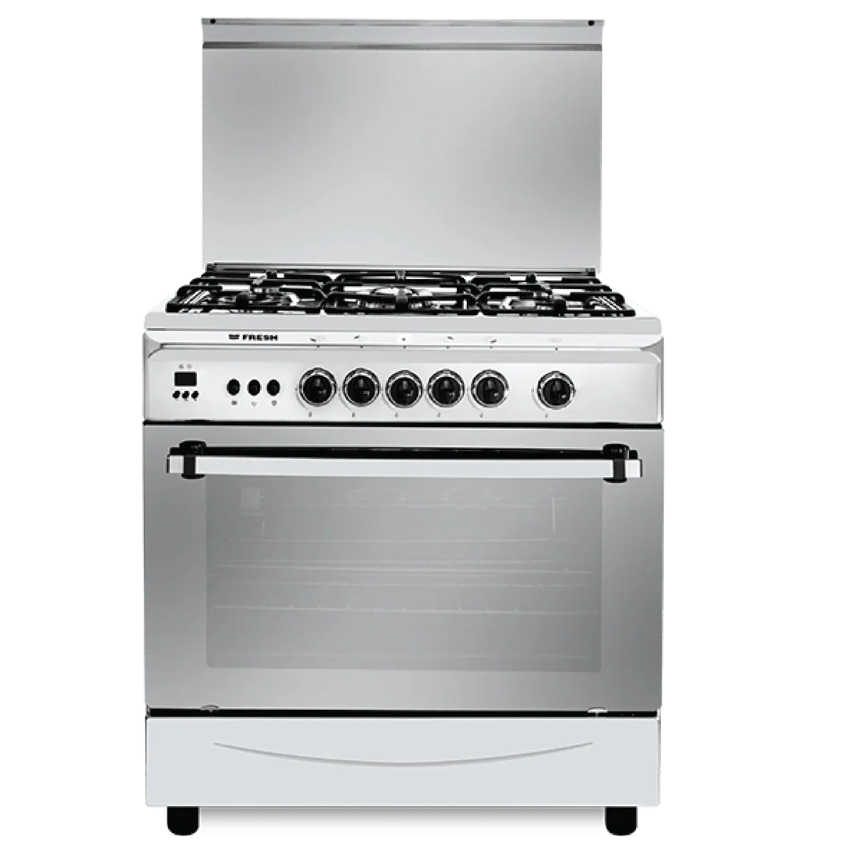 Fresh Gas Cooker Italiano Safety Cast Digital Fan 80x55 - ESTORES