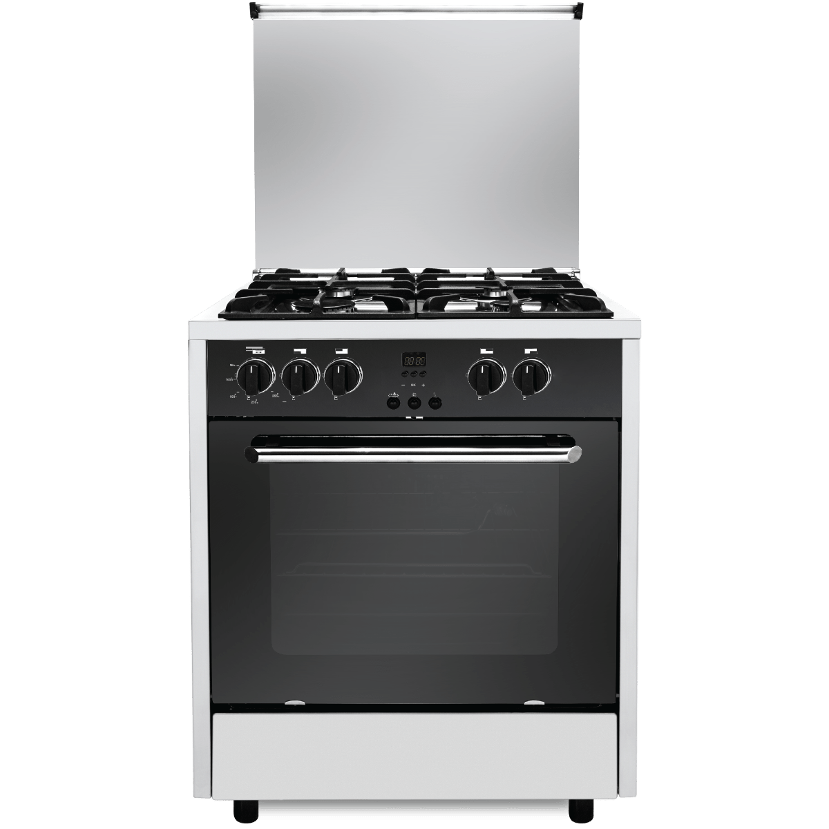 Fresh Gas Cooker Professional Control Black 65x60