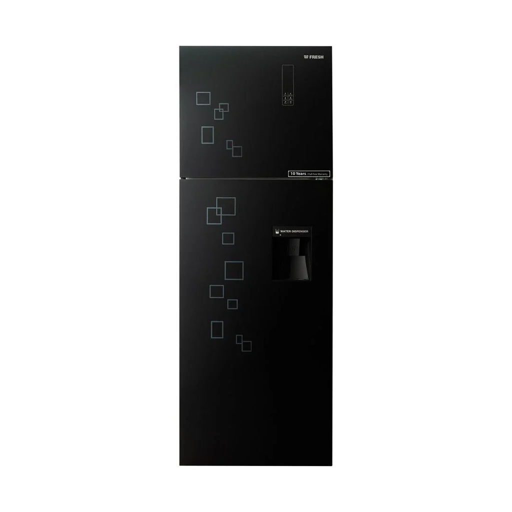 Fresh Refrigerator 426 Liters - Glass Black /FNT-DR540 YGB - ESTORES