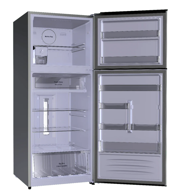 Fresh Refrigerator 471 Liters - Stainless Steel/ FNT-M580 YT - ESTORES