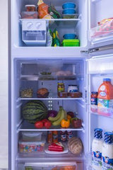 Fresh Glass Refrigerator - 397 Liters / FNT-MR470 YGLB
