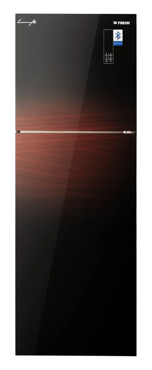 Fresh Glass Harmony Refrigerator - 397 Liters / FNT-MR470 YGَQDR - ESTORES