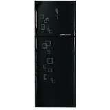 Fresh Refrigerator 397 Liters Glass - Black /FNT-MR470 YGB