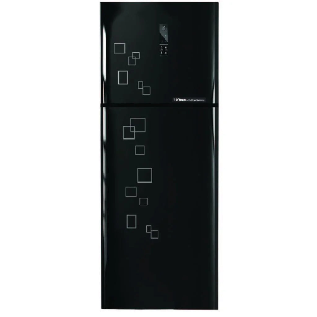 Fresh Refrigerator 471 Liters - Black Glass /FNT-MR580 YGB - ESTORES