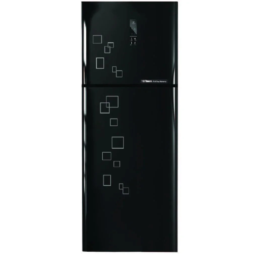 Fresh Refrigerator 471 Liters - Black Glass /FNT-MR580 YGB - ESTORES