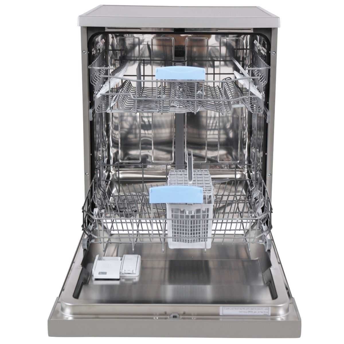 White Point Digital Dishwasher, 13 Place Settings, 6 Programs, Silver - WPD 136 HDS