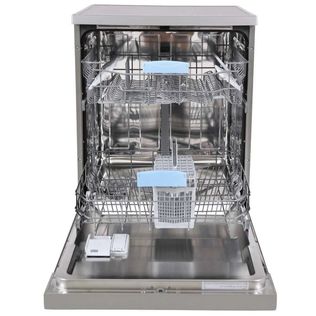 White Point Digital Dishwasher, 13 Place Settings, 6 Programs, Silver - WPD 136 HDS - ESTORES