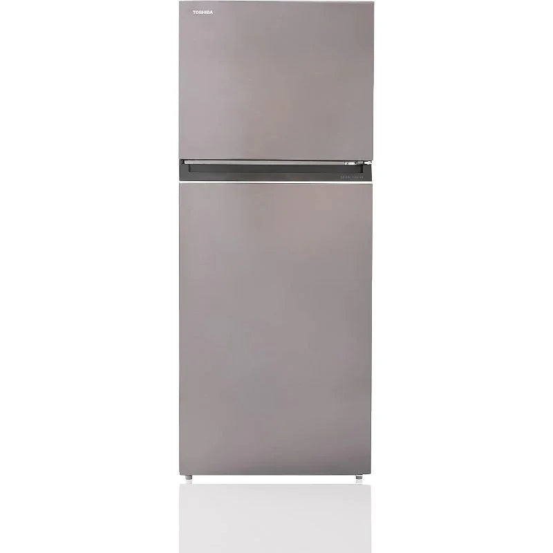 Toshiba No Frost Refrigerator with Inverter Technology, 338 Liters, Grey - GR-RT468WE-PMN-37 - ESTORES Main image