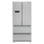 Beko Digital Refrigerator With Water Dispenser, No Frost, 539 Liters, 4 Doors, Silver - GNE60500X - ESTORES