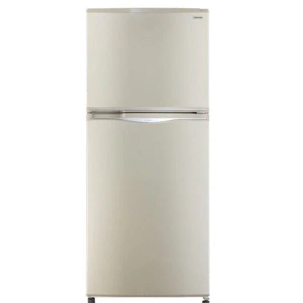 Toshiba Refrigerator, No Frost, 269 Liters, 2 Doors, Gold - GR-EF31-G - ESTORES