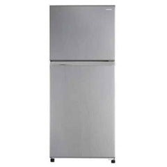 Toshiba Refrigerator, No Frost, 304 Liters, 2 Doors, Silver - GR-EF33-T-S
