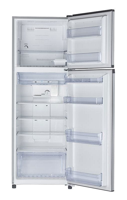 Toshiba Refrigerator, No Frost, 304 Liters, 2 Doors, Silver - GR-EF33-T-S