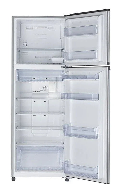 Toshiba Refrigerator, No Frost, 304 Liters, 2 Doors, Silver - GR-EF33-T-S - ESTORES