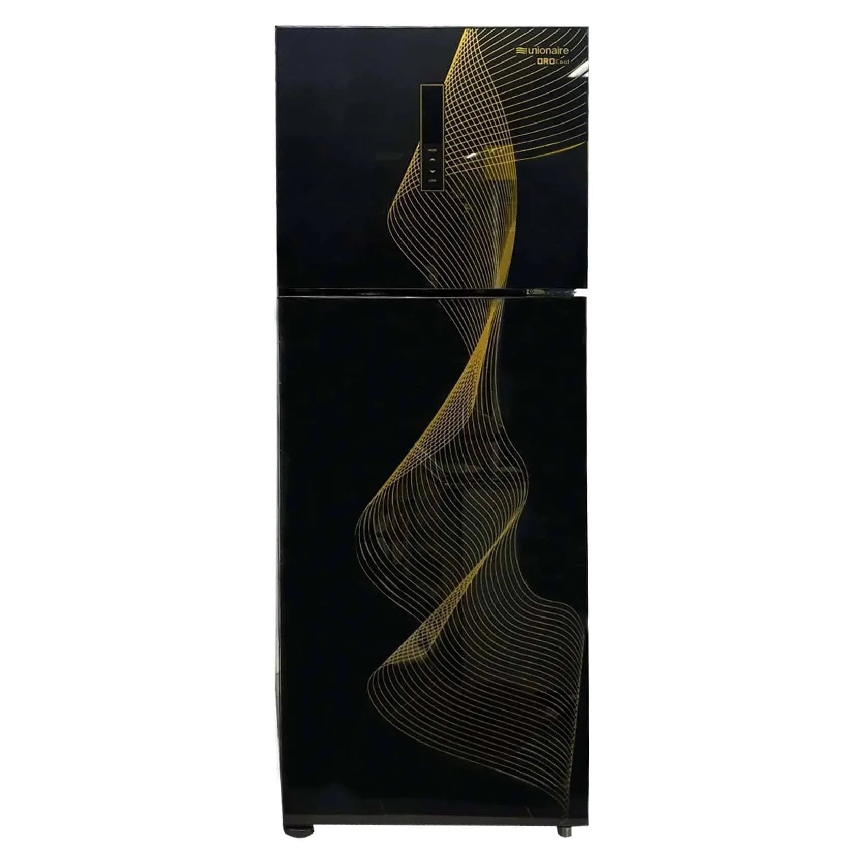 Unionaire Oro Cool Digital No Frost Refrigerator, 370 Liters, Black - URN440LBG6ADHUVZ - ESTORES Main image