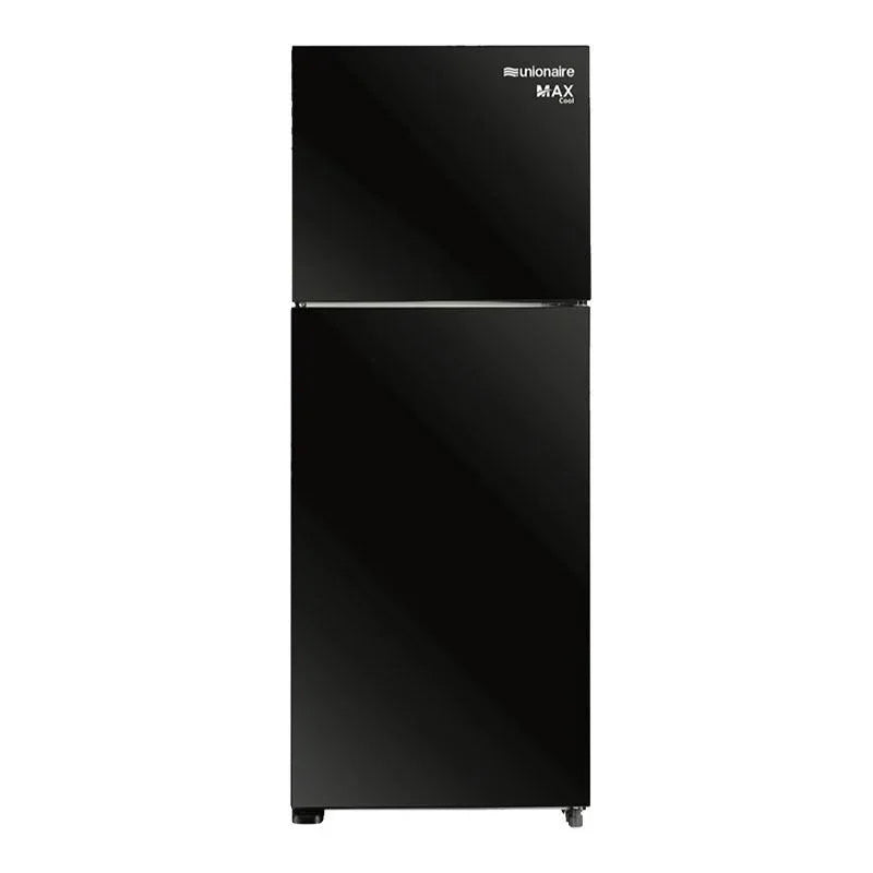 Unionaire Max Cool No Frost Refrigerator, 370 Liter, Glass Black - URN440LBG1AMH - ESTORES