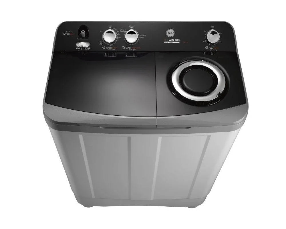 Hoover Top Loading Half Automatic Washing Machine, 10 Kg, Grey - HW-HTTN10LSTO - ESTORES