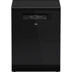 Beko Digital Dishwasher With Inverter Technology, 15 Place Settings, 6 Programs, Black - BDFN36531GB - ESTORES