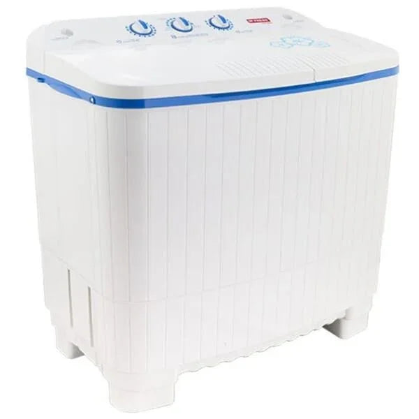 Fresh Duetto Top Loading Half Automatic Washing Machine , 5 Kg , 1350 Rpm , White - Fwt500Na - ESTORES