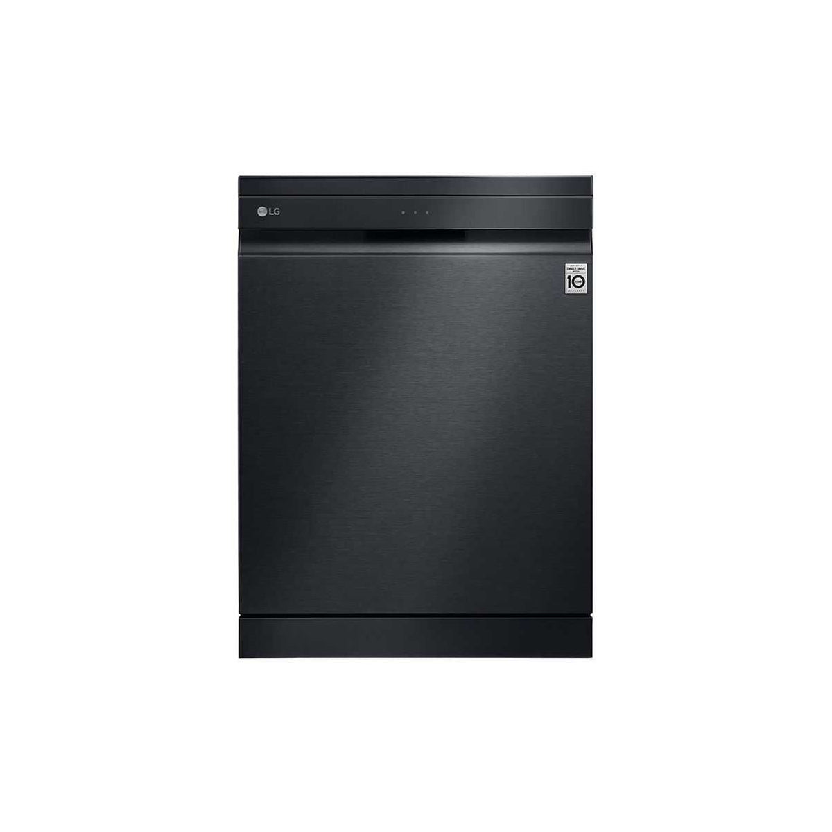 LG Digital Dishwasher With Inverter Technology, 14 Place Settings, 10 Programs, Black - DFC335HM