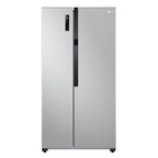LG Digital Side By Side Refrigerator, No Frost, 519 Liters, 2 Doors, Silver - GCFB507PQAM - ESTORES