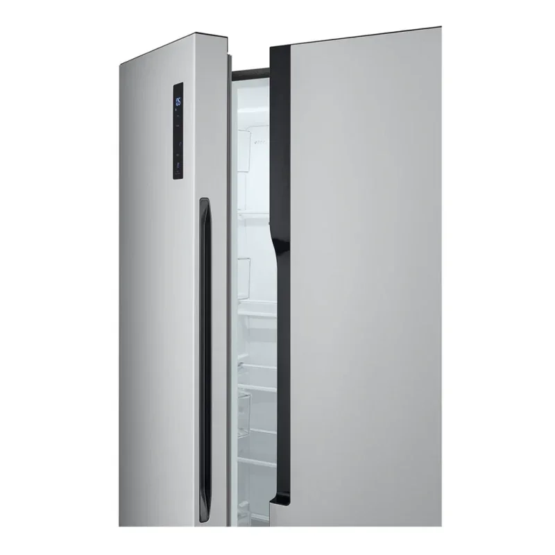 LG Digital Side By Side Refrigerator, No Frost, 519 Liters, 2 Doors, Silver - GCFB507PQAM - ESTORES