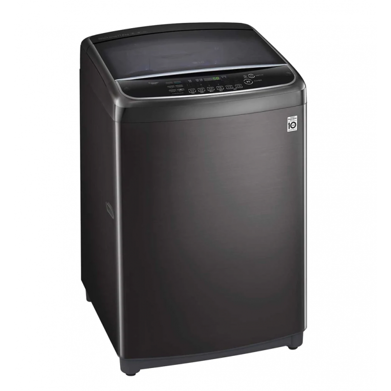 LG Top Automatic Washing Machine , 14 Kg , Smart Inverter Motor , Black - T1466Nehg2