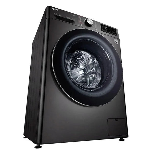 LG Vivace Front Load Full Automatic Washing Machine , 9 Kg , Black Steel - F4R5Vyg2E - ESTORES