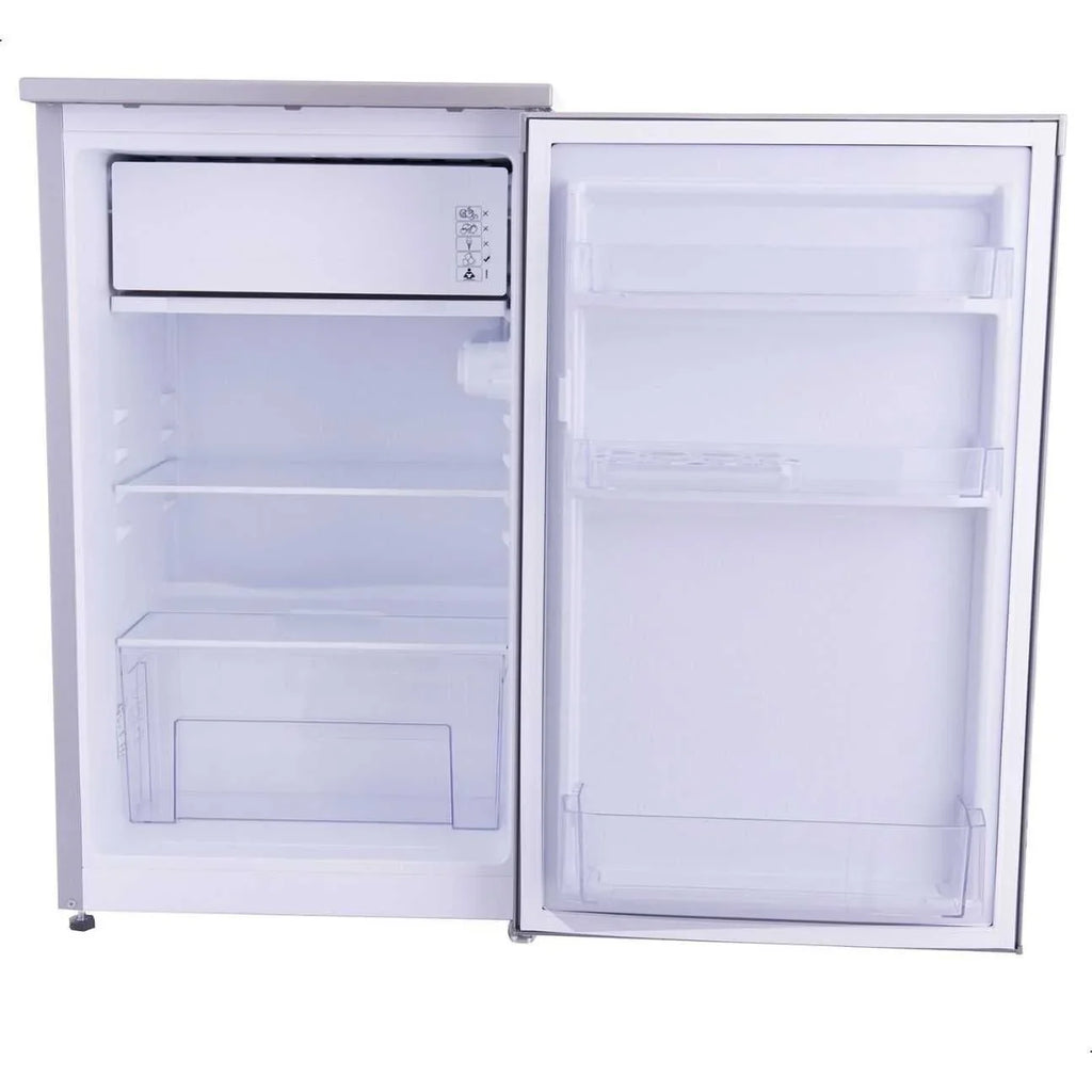 White Point Defrost Mini Bar Refrigerator, 91 Liters, Silver - WPMR91S - ESTORES
