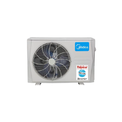 Midea Breezeless Split Air Conditioner With Inverter Technology, Cooling & Heating, 1.5 HP, White - MSFAT12HR DN