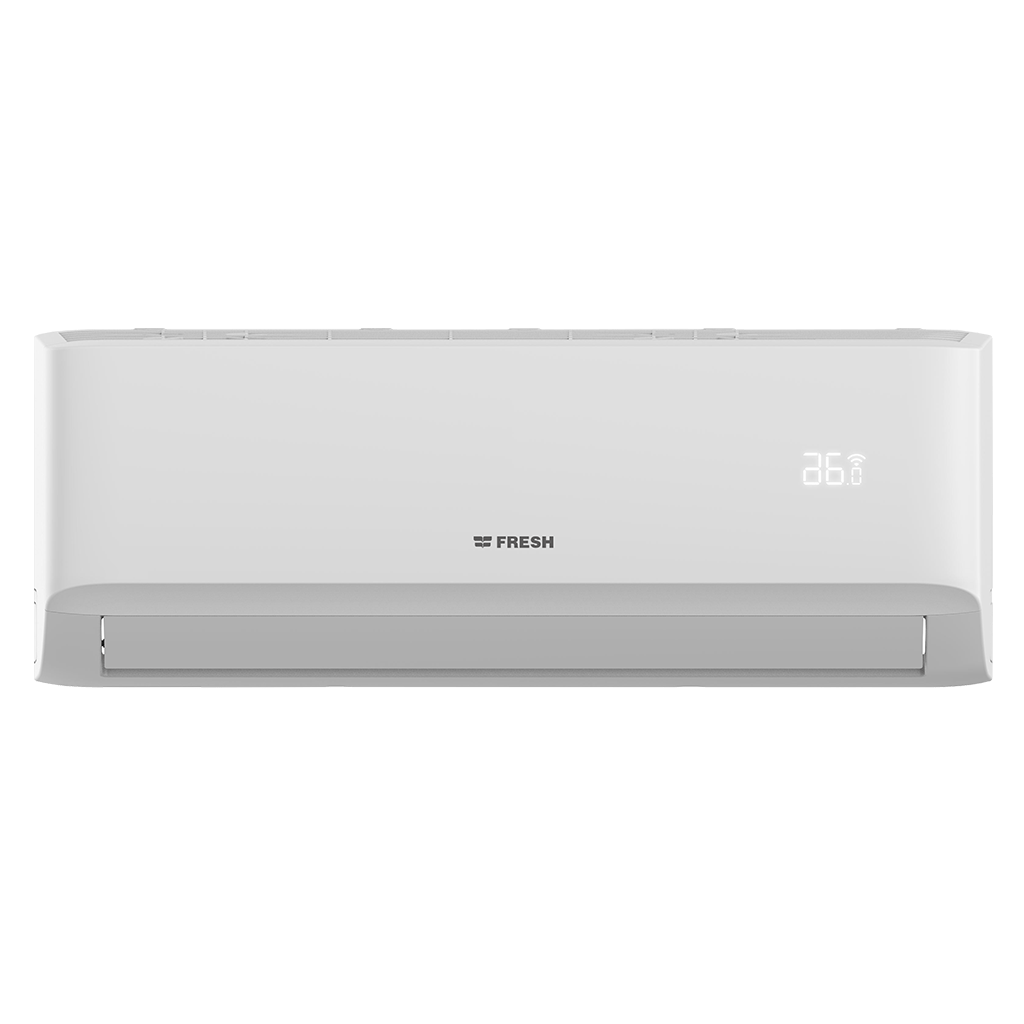 Fresh Turbo Digital Split Air Conditioner, Cooling Only, 3 HP, White - FUFW24C/IW-AG // FUFW24C/O-X4