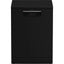 Beko Digital Dishwasher, 14 Place Settings, 5 Programs, Black - BDFN15420B - ESTORES