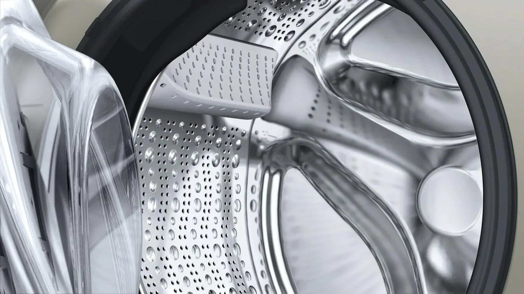 Bosch Digital Front Loading Full Automatic Washing Machine , 9Kg , Silver - Wga144Xveg - ESTORES