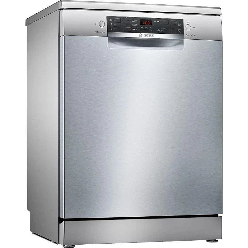 Bosch Series 4 Digital Dishwasher, 13 Place Settings, 6 Programs, Inox - SMS4EMI60T - ESTORES