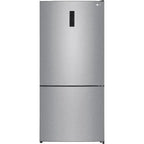 LG Digital No Frost Refrigerator With Inverter Technology, 588 Liters, Silver - GTF569PSAM - ESTORES