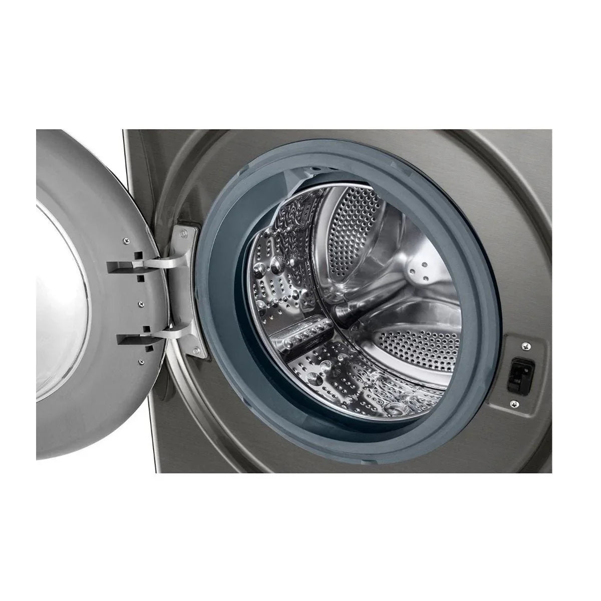 LG Vivace Front Load Full Automatic Washing Machine, 9 Kg, Silver - F4R3VYG6P - ESTORES