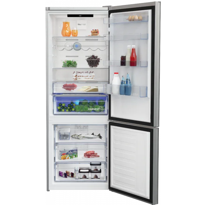 Beko Digital Refrigerator, No Frost, 560 Liters, 2 Doors, Black - RCNE560E35ZGB - ESTORES