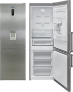 Ocean Combi Digital No Frost Refrigerator, 324 Liters, Silver - CNF4101TDXA - ESTORES
