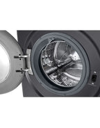 LG Vivace Front Load Full Automatic Washing Machine With Inverter Technology, 9 kg, Dark Silver - F4R3VYG6J - ESTORES