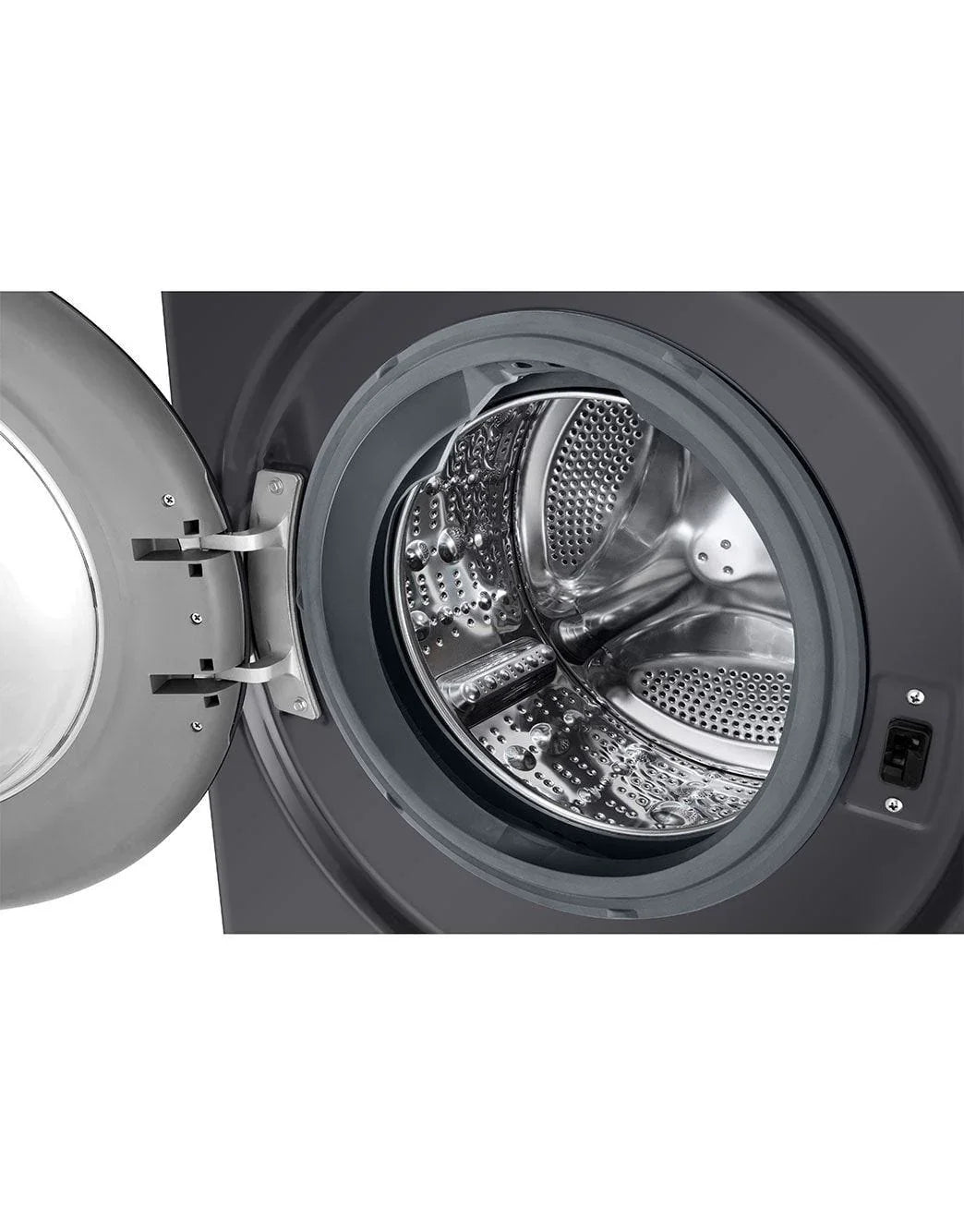 LG Vivace Front Load Full Automatic Washing Machine With Inverter Technology, 9 kg, Dark Silver - F4R3VYG6J - ESTORES