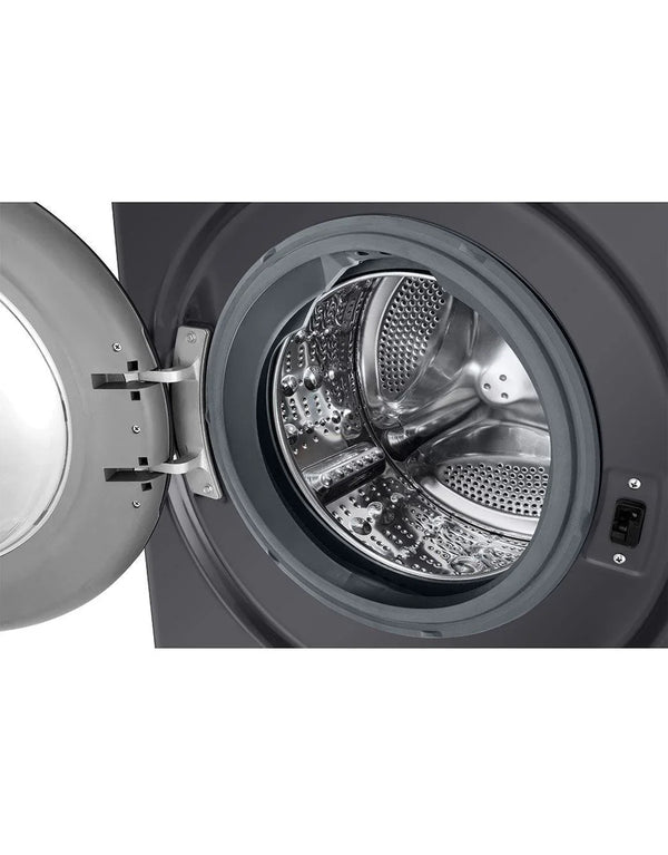 LG Vivace Front Load Full Automatic Washing Machine With Inverter Technology, 9 kg, Dark Silver - F4R3VYG6J - ESTORES