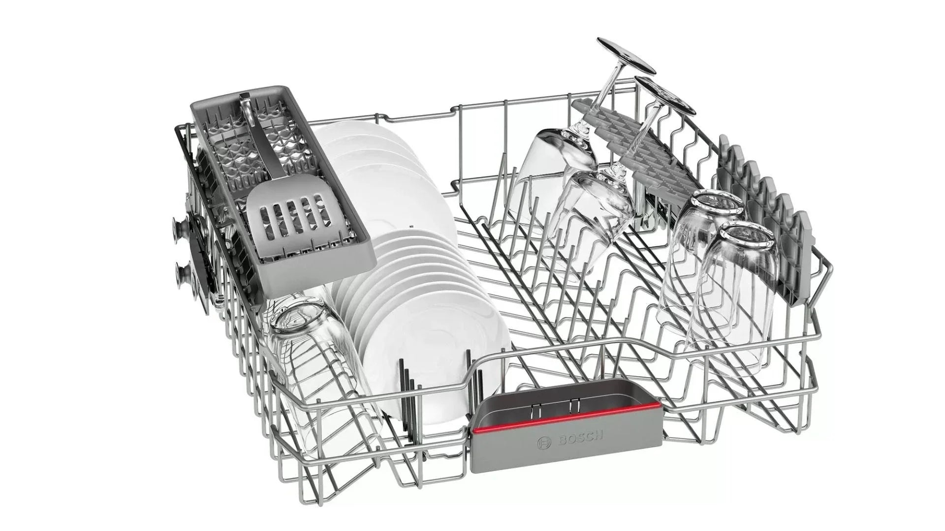 BOSCH Dishwasher 13 Set Digital Screen Stainless Steel - SMS46II10Q - ESTORES