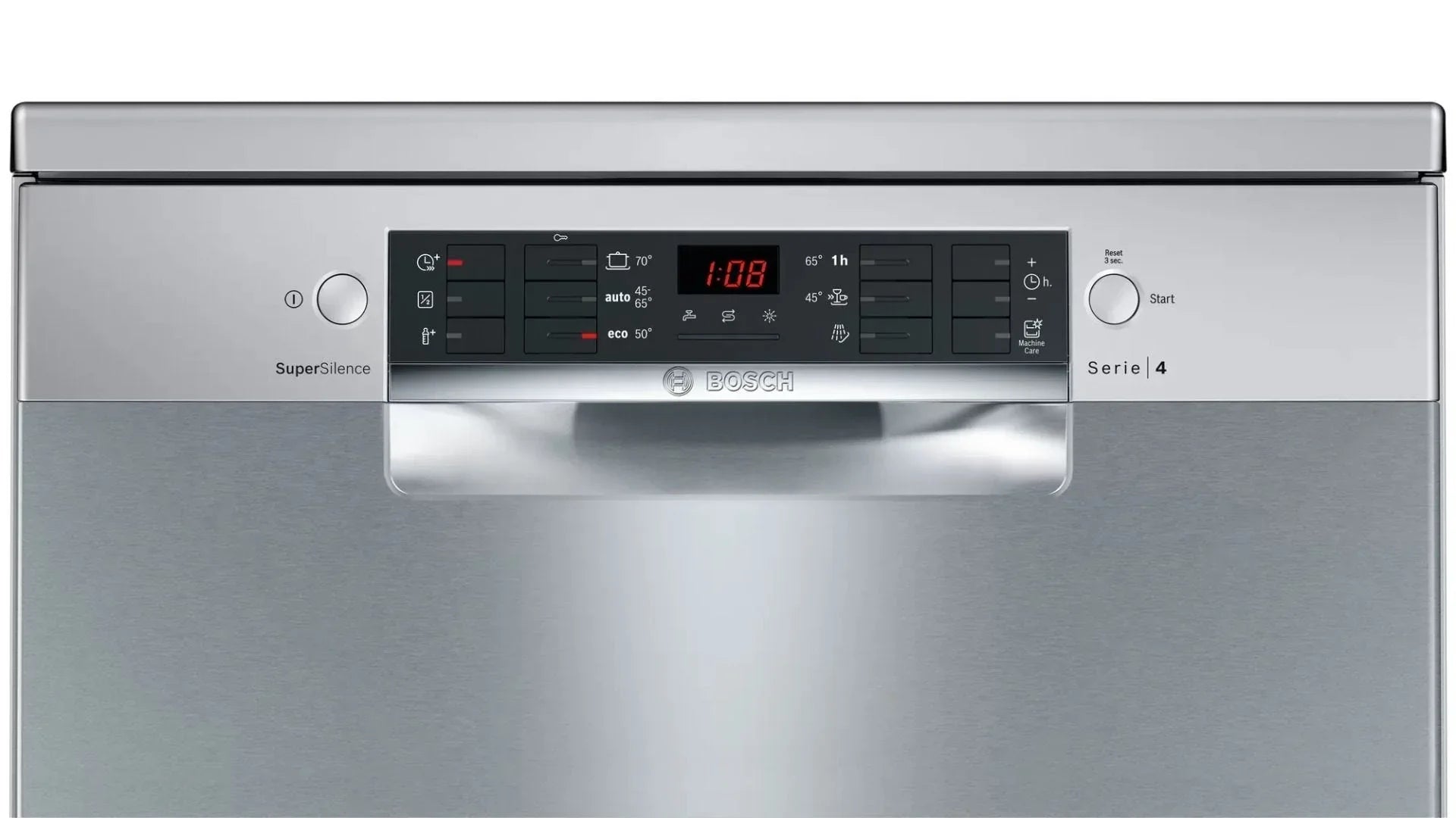 BOSCH Dishwasher 13 Set Digital Screen Stainless Steel - SMS46II10Q - ESTORES