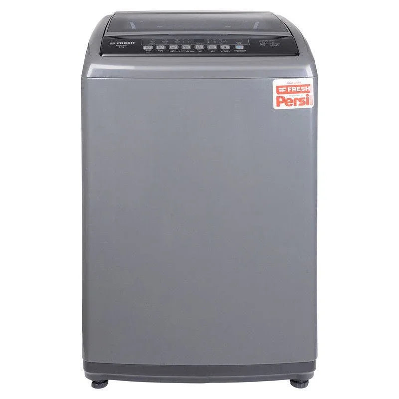 Fresh Digital Top Load Automatic Washing Machine, 9 kg, Silver - FTM-09M12S - ESTORES Main image