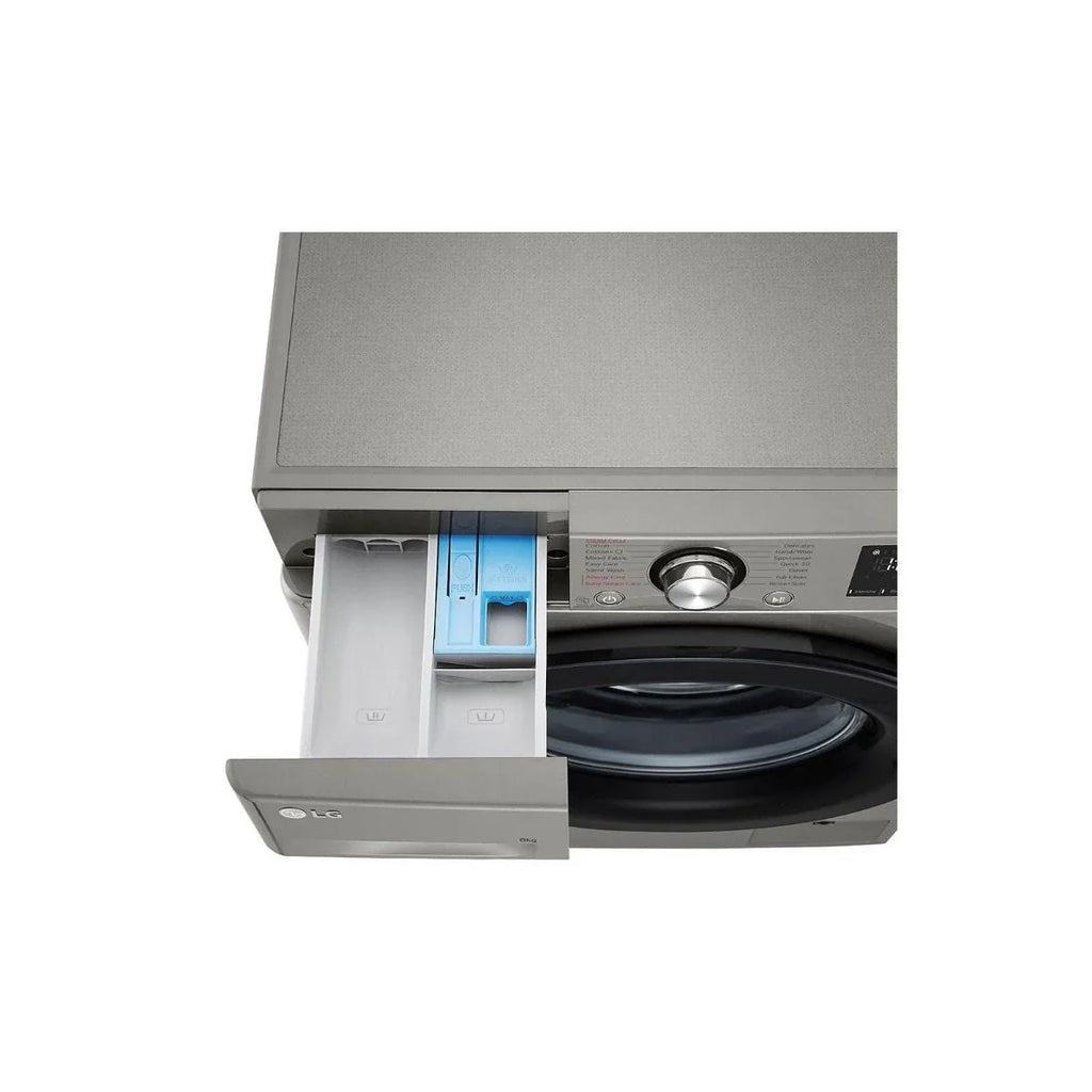 LG Vivace Front Load Full Automatic Washing Machine, 9 Kg, Silver - F4R3VYG6P - ESTORES